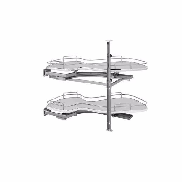 Steel, Gray, 33 in W, 24.44 in H, 21.88 in D, 21.88 in L, Gray